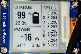 1.54 e-paper status display