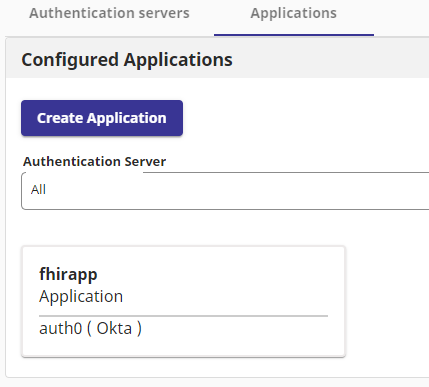 FHIR Server OAuth - app details