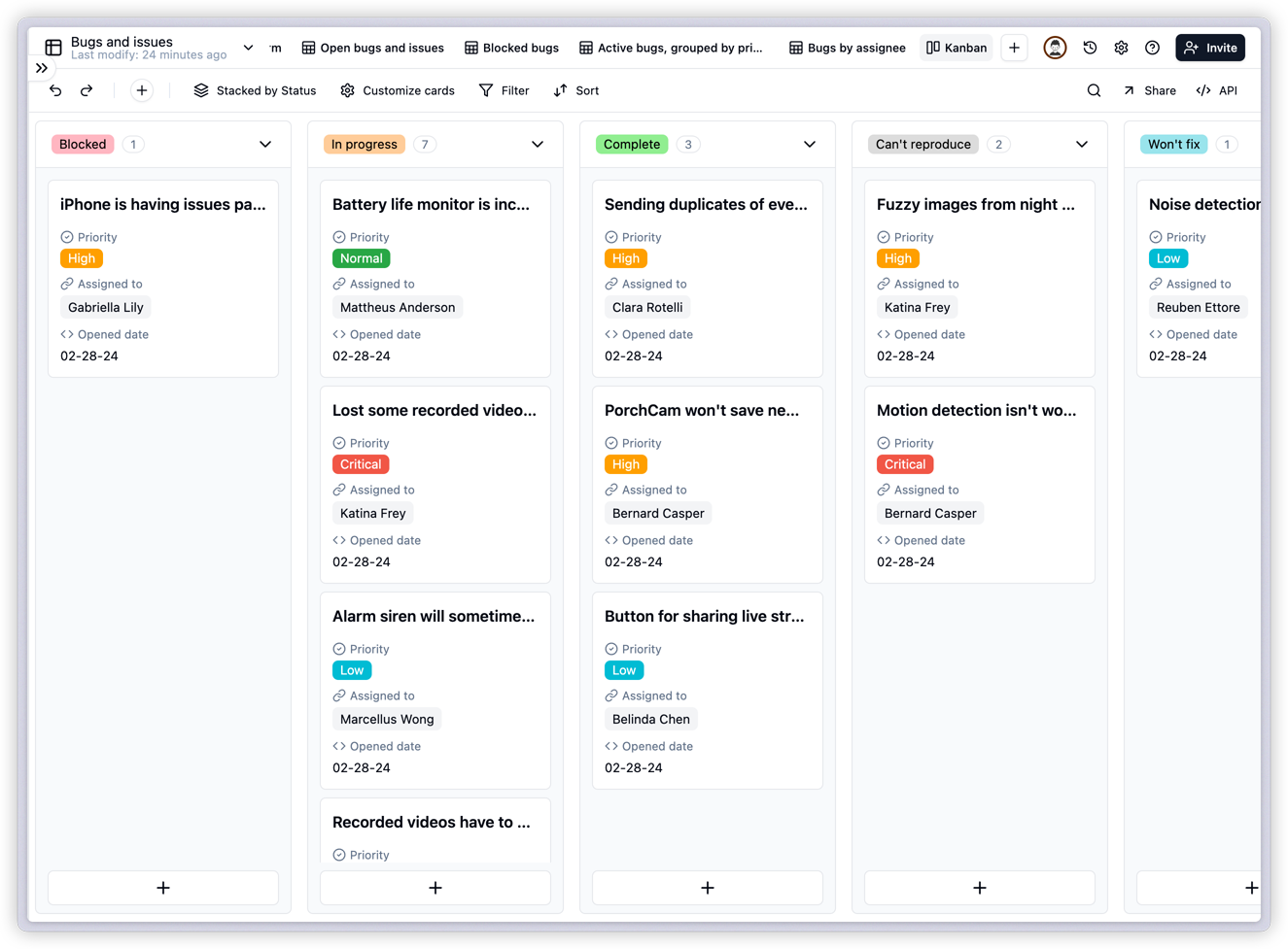 Kanban View