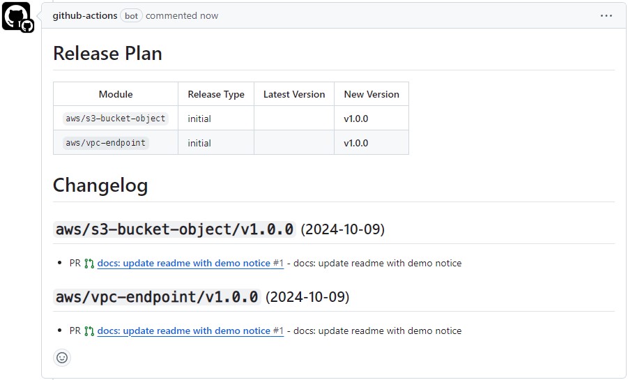 PR Initial Module Release