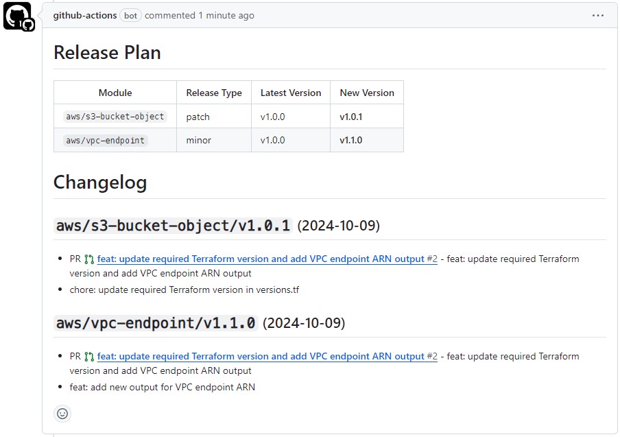 PR Separate Modules Updating