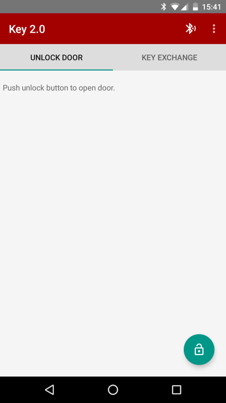 Key 2.0 App: Unlock Tab