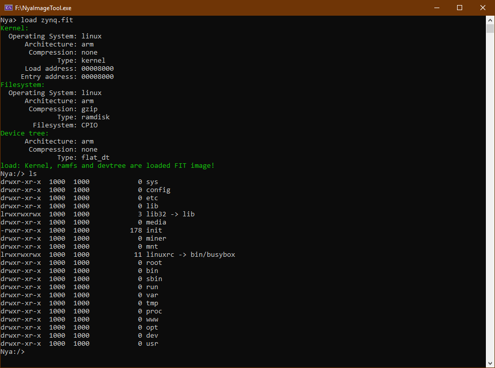 Interactive shell