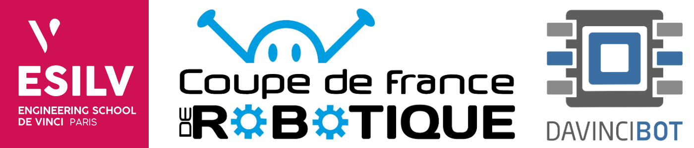 Logos ESILV, Coupe de France de Robotique, DaVinciBot