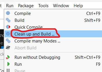 cleanbuild