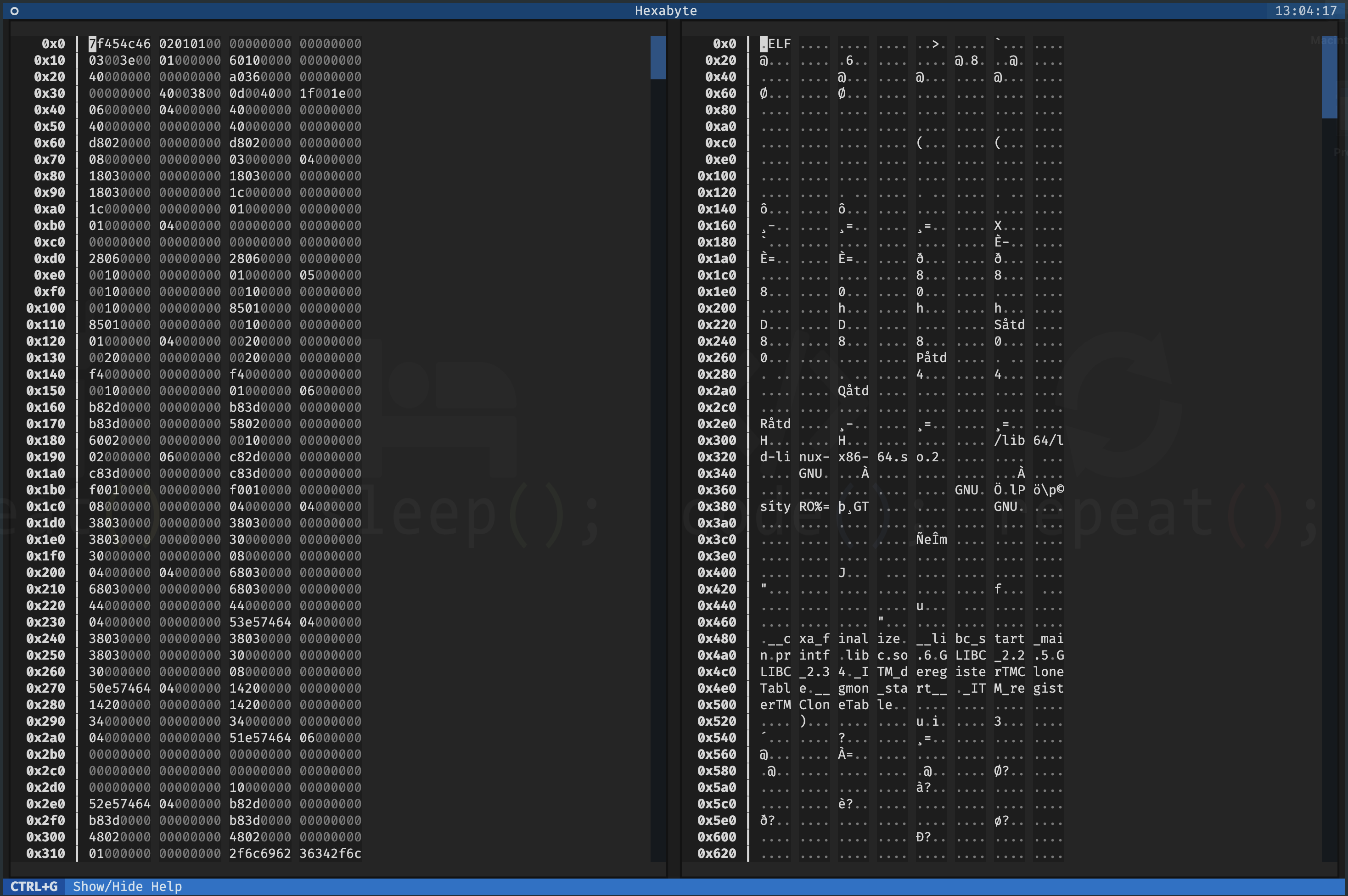 Single File - Split Screen