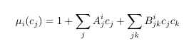 relative cross section equation