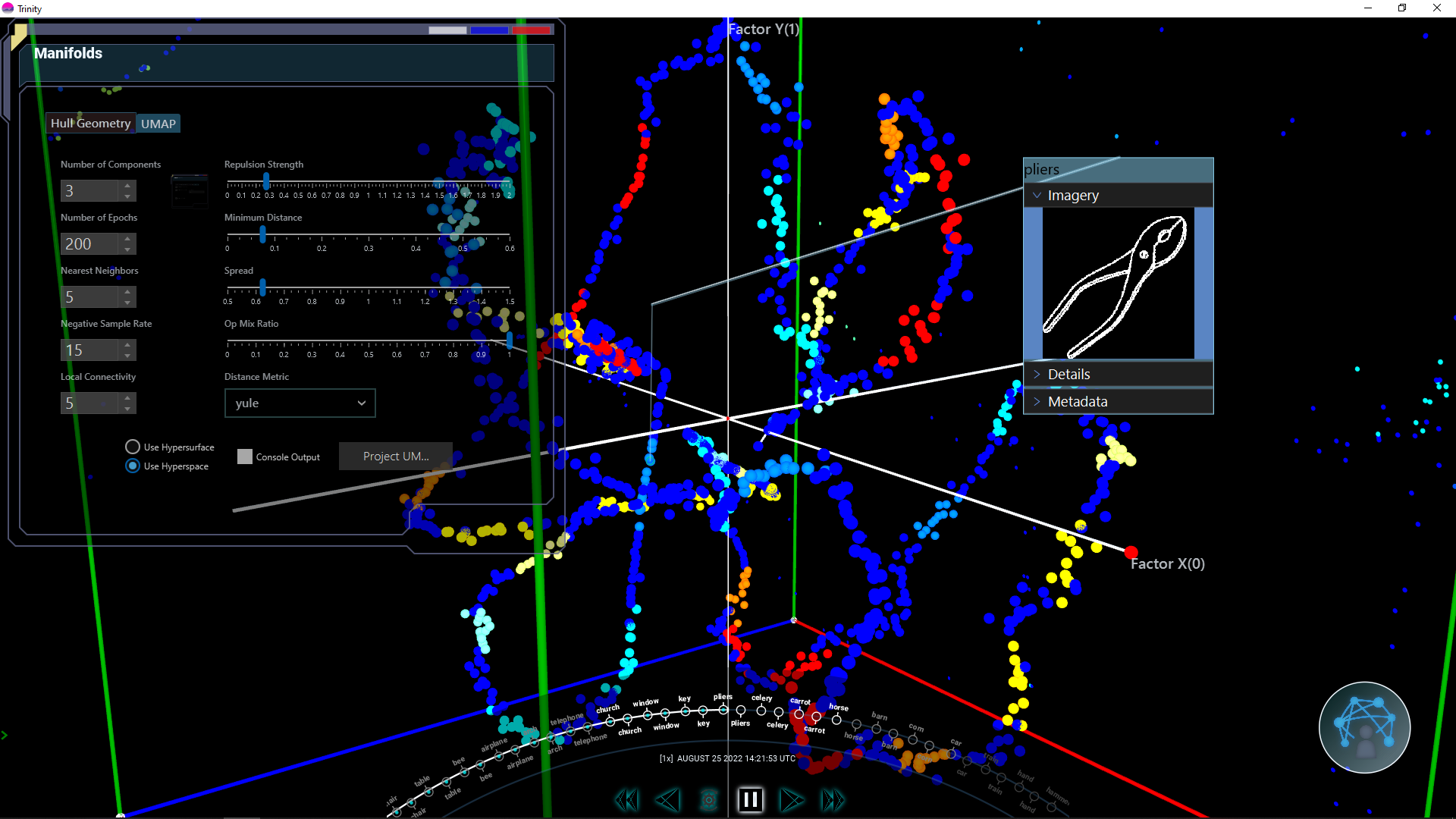 TrinityBCI-UMAP-Yule