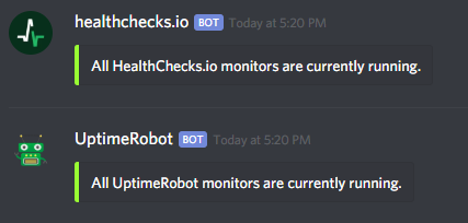 Discord/Slack Notification