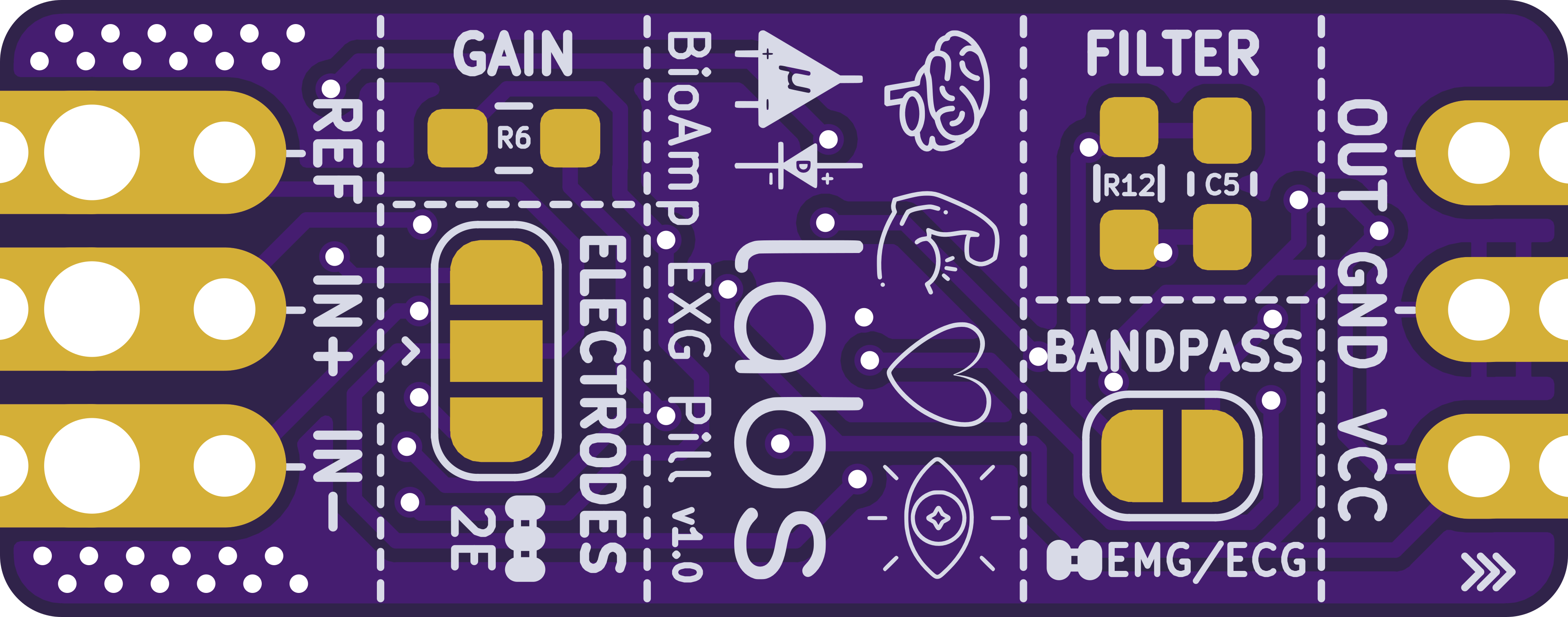 Upside Down Labs BioAmp EXG Pill back