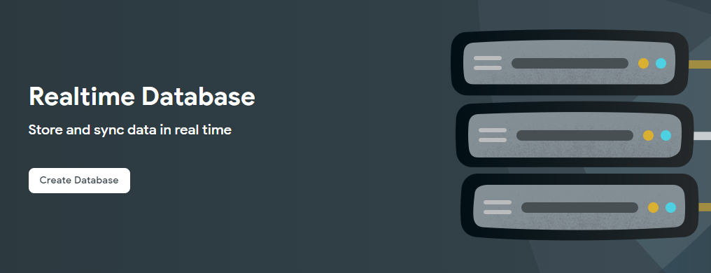 Firebase Database Home creation screen