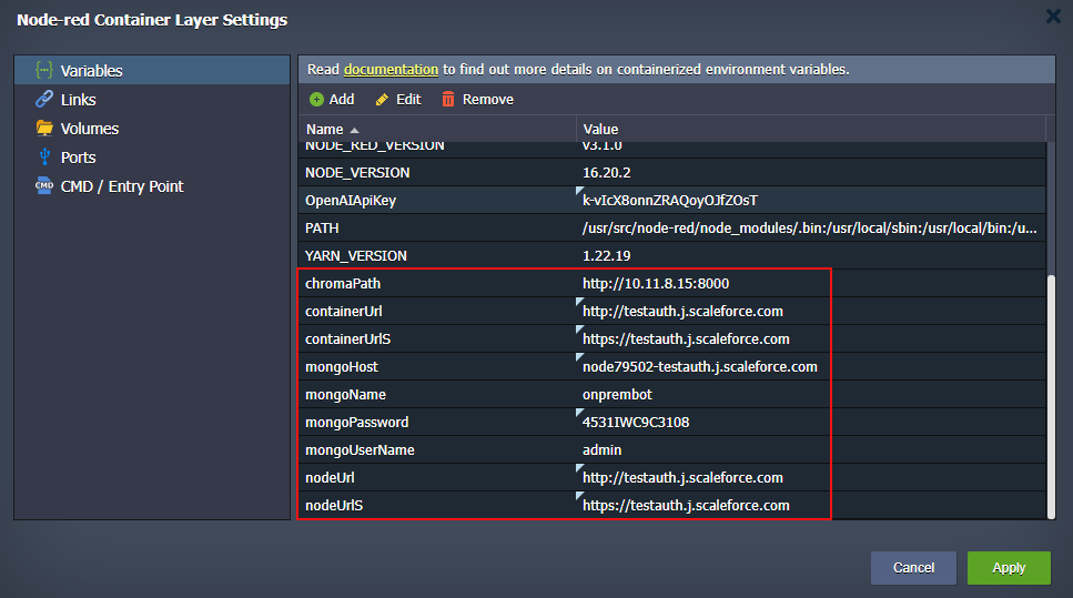 nodered-env-vars