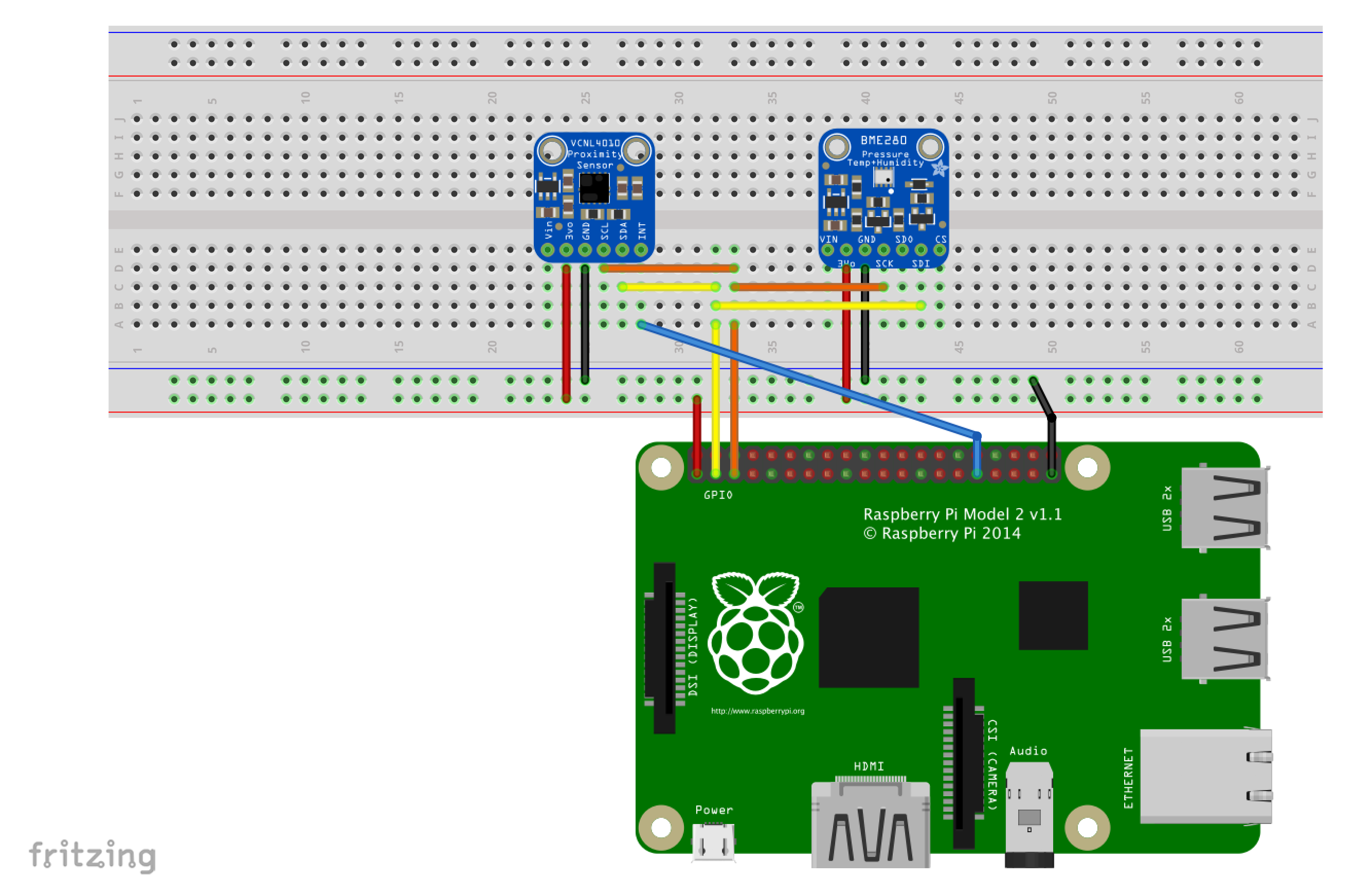 breadboard diagram