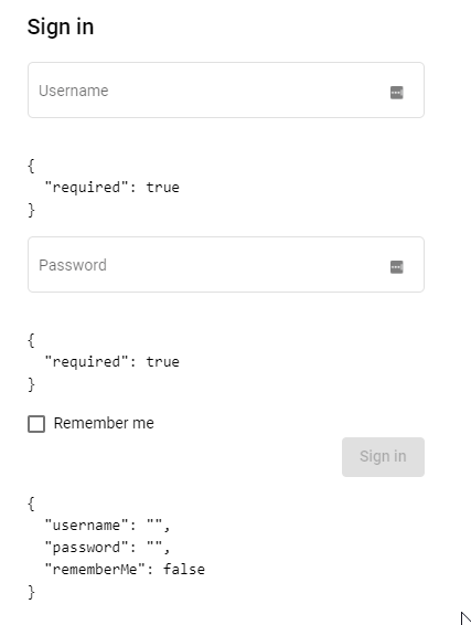 Reactive Forms 2