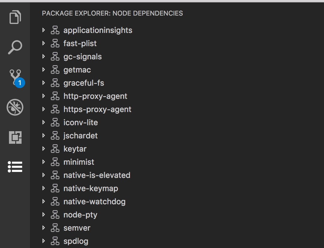 Package Explorer