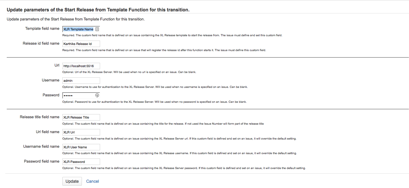 Sample PostFunction Conf