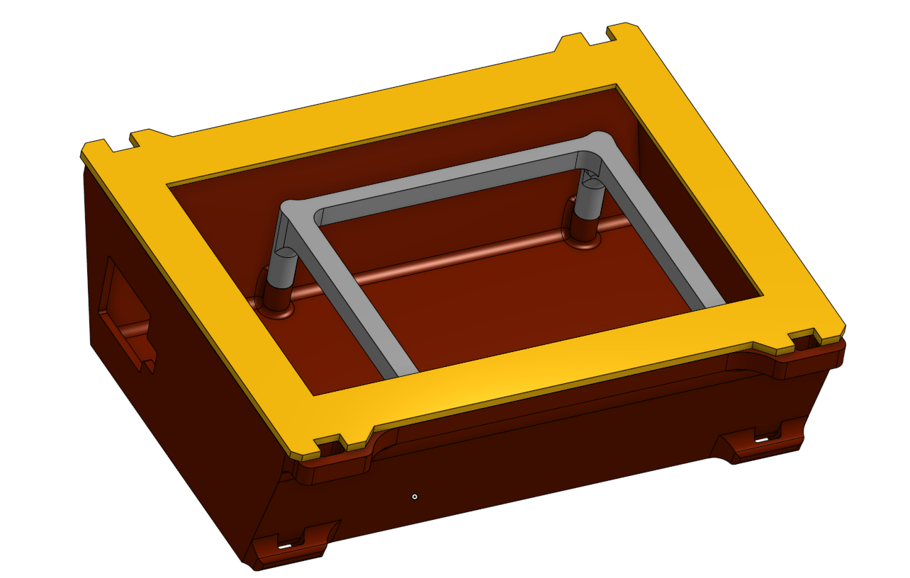 GPS Winkelbau Case for Raspberry Pi 2