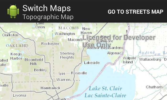 Switch Maps App