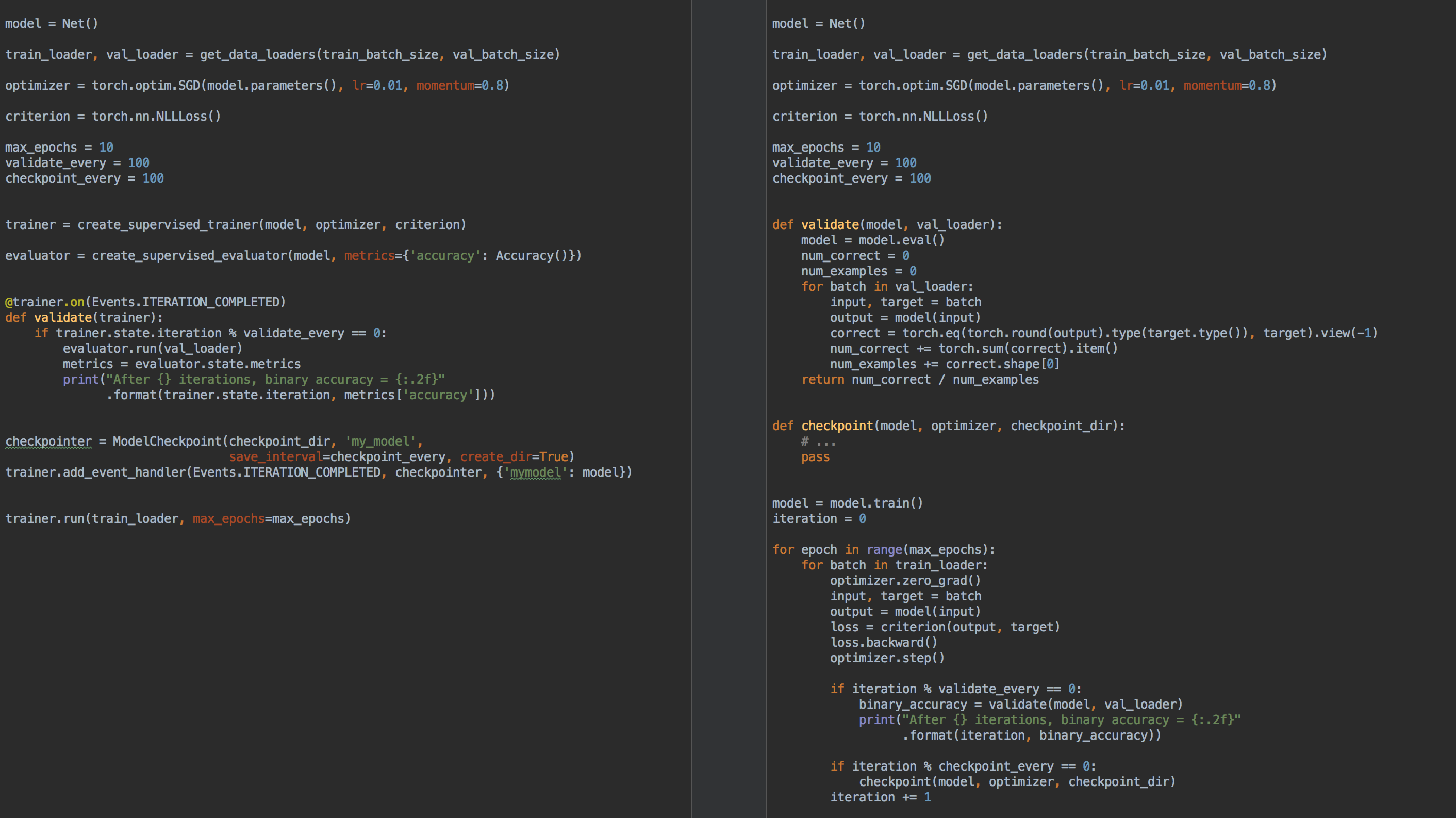 assets/ignite_vs_bare_pytorch.png